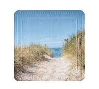 Kleine Wolke Alfombrilla de Ducha de PVC, Multicolor, 55 x 55 cm