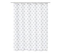 Kleine Wolke Anchor cortina de ducha 180x240 cm blanco-azul 5900789352