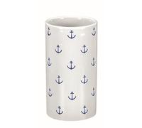 Kleine Wolke Anchor vaso para cepillos de dientes blanco-azul 5876789852