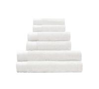 Kleine Wolke Bao - Toalla de Mano (50 x 100 cm), Color Blanco | Certificado Oeko-Tex, 500 g/m², vegano sin componentes animales, lavable a máquina, 70% viscosa, 30% algodón
