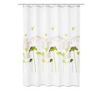 Kleine Wolke Barcelona cortina de ducha 200x180 cm blanco-verde-gris 5188602305