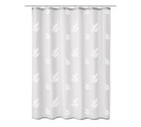 Kleine Wolke Canton cortina de ducha 200x180 cm blanco-gris 4994114305