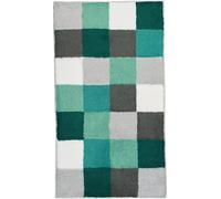 Kleine Wolke Caro alfombrilla para baño 105x60 cm rectangular blanco-gris-negro-verde-mezcla de colores 5426675382
