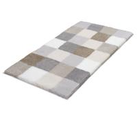 Kleine Wolke Caro alfombrilla para baño 105x60 cm rectangular gris-beige 5426287382