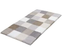 Kleine Wolke Caro alfombrilla para baño 150x85 cm rectangular gris-beige 5426287453