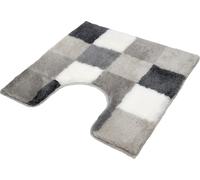 Kleine Wolke Caro alfombrilla para baño 55x55 cm para inodoro gris 5426179129