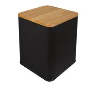 Kleine Wolke Cassone recipiente para baño negro 8608926060