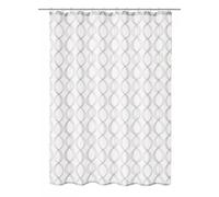 Kleine Wolke Classy cortina de ducha 200x180 cm blanco 5911100305