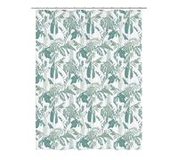 Kleine Wolke Cortina de Ducha Philo, Color: Verde, Material: PEVA, tamaño: 180 x 200 cm