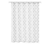 Kleine Wolke Cortina de Ducha, poliéster, Blanco, 120 x 200 cm