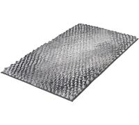 Kleine Wolke Cory alfombrilla para baño 100x60 cm rectangular gris 9121901360