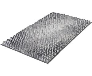Kleine Wolke Cory alfombrilla para baño 100x60 cm rectangular gris 9121901360