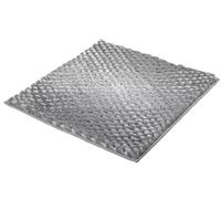 Kleine Wolke Cory alfombrilla para baño 60x60 cm cuadrada gris 9121901135