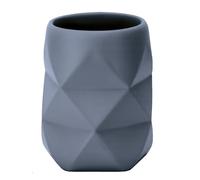 Kleine Wolke Crackle - Vaso para cepillos de Dientes (polirresina), Color Azul