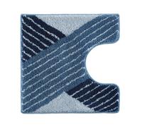 Kleine Wolke Cross alfombrilla para baño 55x55 cm para inodoro azul 9181783129
