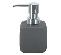 Kleine Wolke 5066901854 - Dispensador de loción y de jabón, 7,3 x 12,7 cm, Color Gris