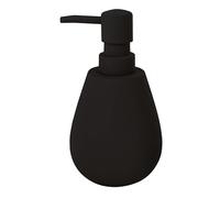 Kleine Wolke Dispensador de Jabón, Resina, Negro, Länge Breite 8,8 x Höhe 15,7 cm