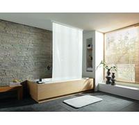 Kleine Wolke Duschrollo estor de ducha sin casete 240x128 cm blanco 3321109747