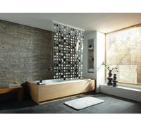 Kleine Wolke Duschrollo estor de ducha sin casete 240x128 cm gris 3321110747