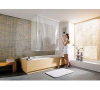 Kleine Wolke Duschrollo juego de estores de ducha con casetes 240x138 cm transparente-blanco 3319100745