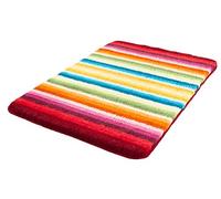 Kleine Wolke Funky Alfombrilla de baño, 100% poliacrílico, Multicolor, 60 x 90 cm (Rectangular)