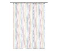 Kleine Wolke Jolie Cortina de Ducha, Textil PES, Multicolor, 120 x 200 cm