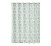 Kleine Wolke Leaf cortina de ducha 200x180 cm blanco-verde 5961685305