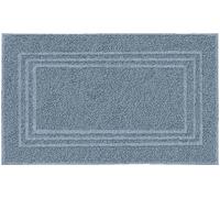 Kleine Wolke Lodge alfombrilla para baño 80x50 cm rectangular azul 3009746207