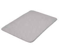 Kleine Wolke Marco alfombrilla para baño 90x60 cm rectangular gris 9184146519