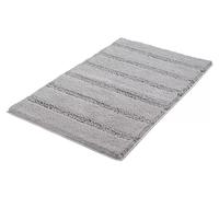 Kleine Wolke Monrovia alfombrilla para baño 120x70 cm rectangular gris 4094977225