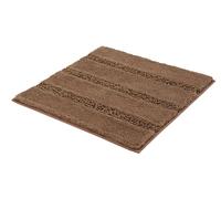 Kleine Wolke Monrovia alfombrilla para baño 60x60 cm cuadrada marrón 4094287135