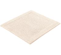 Kleine Wolke Net alfombrilla para baño 60x60 cm cuadrada beige 9171202135