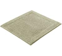 Kleine Wolke Net alfombrilla para baño 60x60 cm cuadrada verde 9171652135
