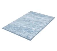 Kleine Wolke Nevoa - Alfombrilla de baño (60 x 90 cm), Color Azul Claro