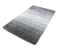 Kleine Wolke Oslo - Alfombra de baño (100% poliéster, Platino, 120 x 70 cm)
