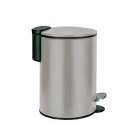 Kleine Wolke Papelera de Acero Inoxidable Platino 3 L Cubo