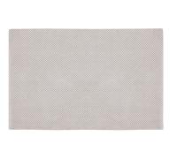 Kleine Wolke Punto alfombrilla para baño 120x70 cm rectangular gris 9182158225