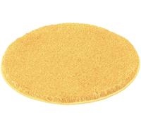 Kleine Wolke Relax alfombrilla para baño 100x100 cm circular amarillo 5405553521