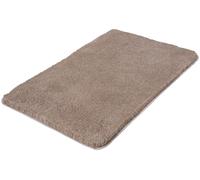 Kleine Wolke Relax alfombrilla para baño 100x60 cm rectangular marrón 5405271360