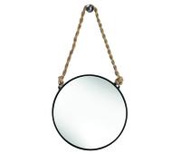 Kleine Wolke Rope Mirror espejo 39.5x23 cm circular negro 8653926886