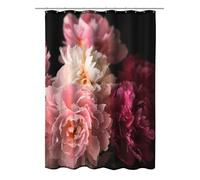 Kleine Wolke Rosemarie - Cortina de Ducha (180 x 200 cm), Color Burdeos