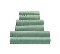 Kleine Wolke Royal Maledivia - Toalla de baño (30 x 50 cm) | OEKO-TEX, 500 g/m², vegano, sin componentes animales, con lazo para colgar, lavable a 60 °C, 100% algodón