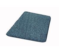 Kleine Wolke Seattle - Alfombra de baño (55 x 65 cm, poliéster, 55 x 65 x 3 cm), Color Azul