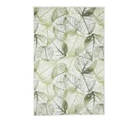 Kleine Wolke Selva - Alfombrilla de baño (70 x 120 cm), diseño de Bosque | Certificado Oeko-Tex, muy suave, base antideslizante, para calefacción por suelo radiante, lavable a máquina, 100% poliéster