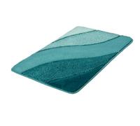 Kleine Wolke Serenade - Alfombrilla de baño (60 x 90 cm), Color Turquesa