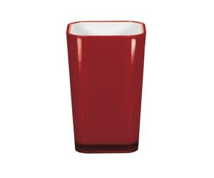 Kleine Wolke Textilgesellschaft mbH & Co. KG 5061 459 852 - Vaso para baño, Color Rojo