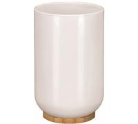 Kleine Wolke Timber vaso para cepillos de dientes blanco 5877100852