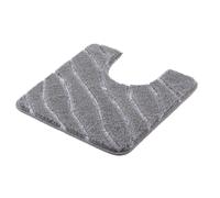 Kleine Wolke Tram alfombrilla para baño 55x55 cm para inodoro gris 9189901129