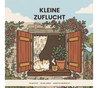 Kleine Zuflucht: Ein Cozy-Malbuch für Erwachsene: 44 Motive mit dicken Linien zum entspannten Ausmalen