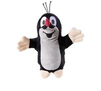 KLEINER MAULWURF-El pequeño Topo Muñeca de Mano, Color Negro/Gris (HEUNEC 633865)